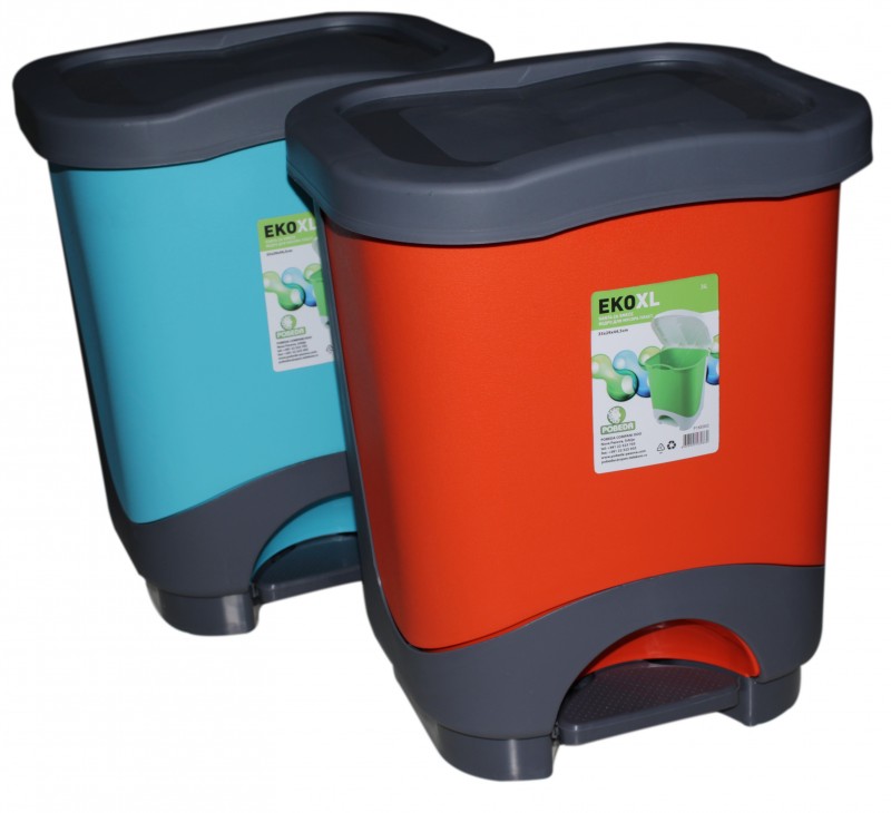 Cosurile de gunoi cu galeata - disponibile in diverse culori