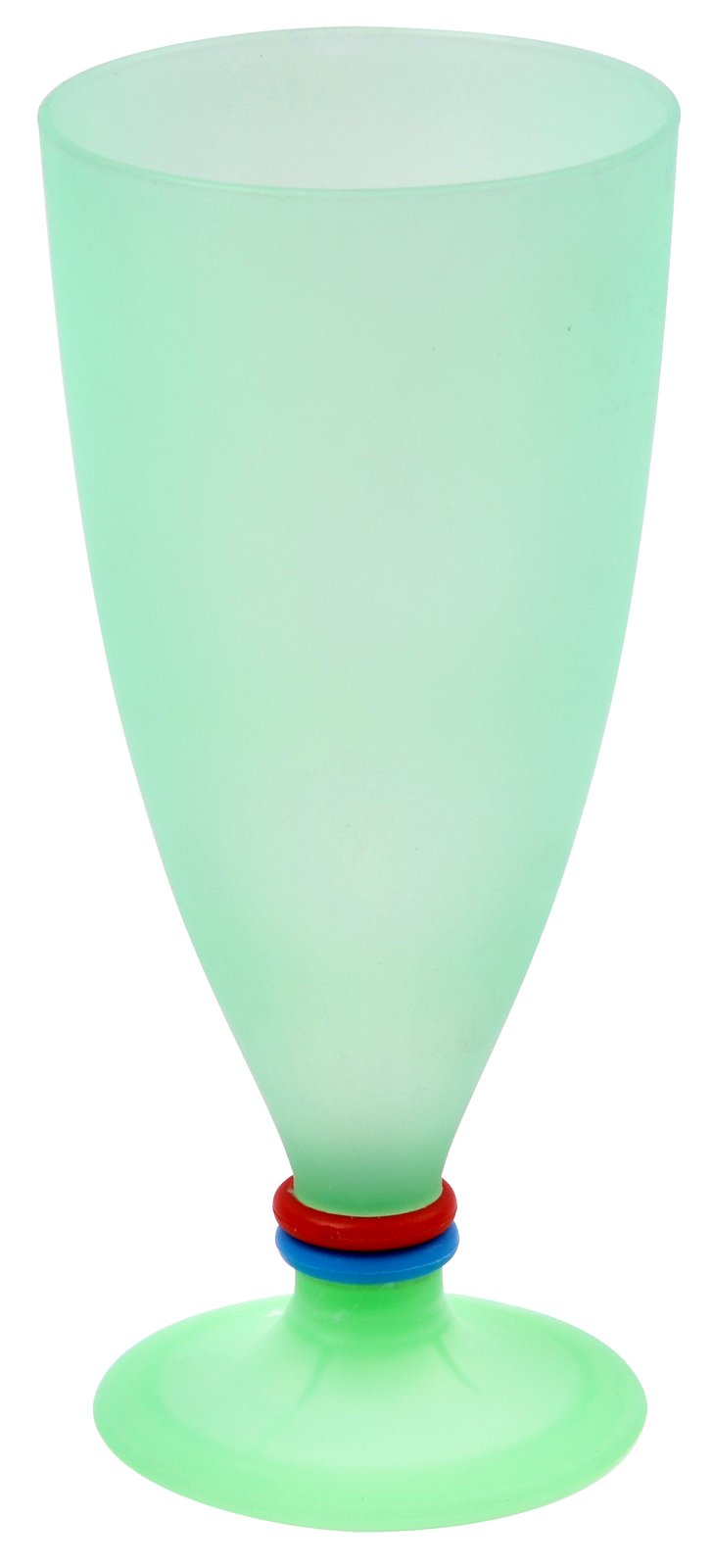 Poza Cupa desert/inghetata cu picior 17.5 cm x 7 cm verde