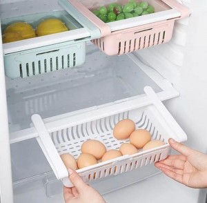 Organizator extensibil pentru frigider / dulap 20-28x15.5x6 cm. Poza 7858